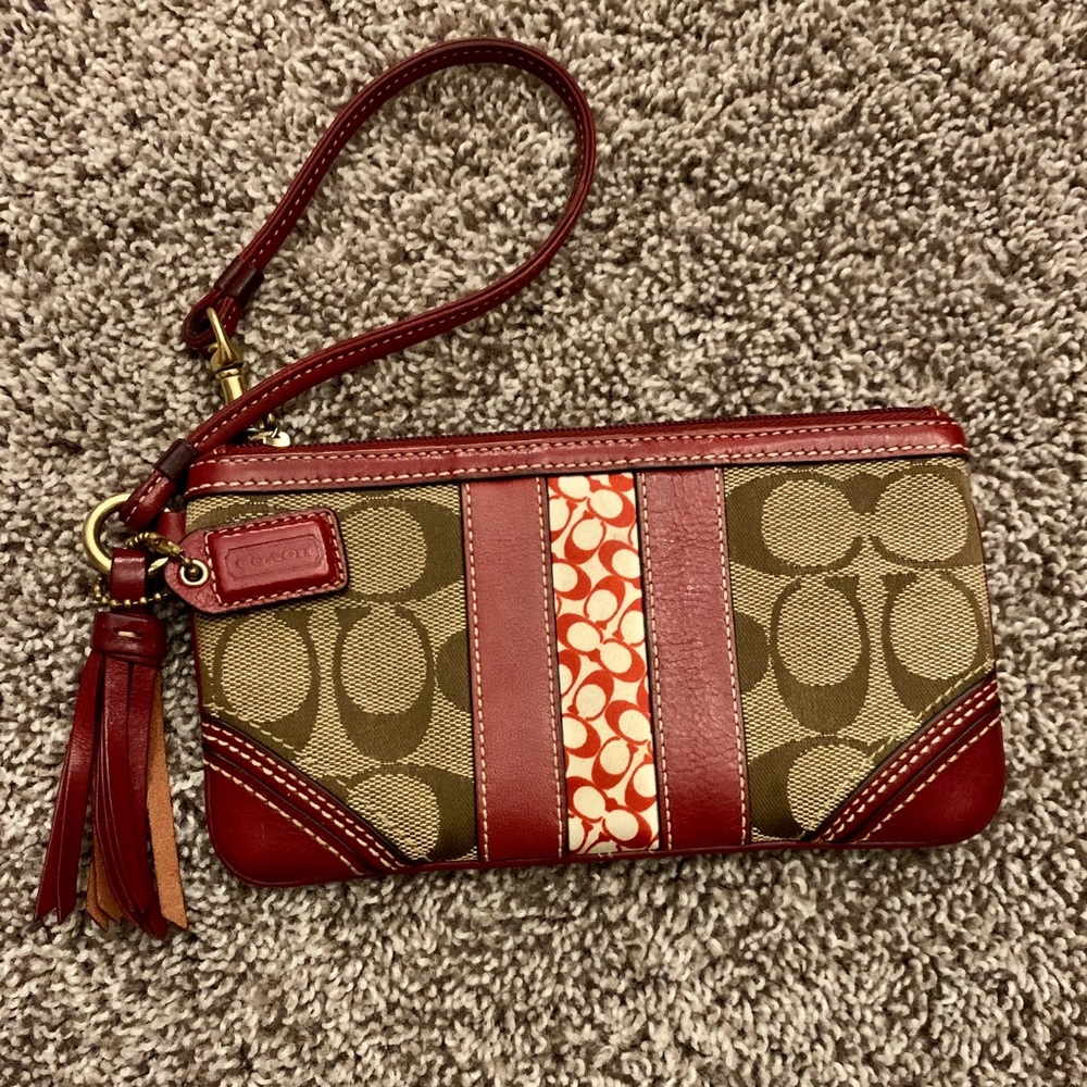 Coach wristlet